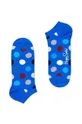 modrá Happy Socks - Ponožky Big Dot Low Dámsky