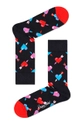 čierna Happy Socks - Ponožky Heart Dámsky