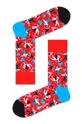 Happy Socks - Шкарпетки I Love You Socks Gift (2-PACK) червоний