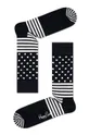 Happy Socks - Ponožky Black & White Socks (4-pak) čierna