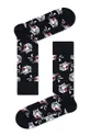 Happy Socks - Skarpetki Black & White Socks (4-PACK) 86 % Bawełna, 2 % Elastan, 12 % Poliamid