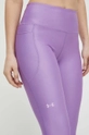 fioletowy Under Armour legginsy treningowe