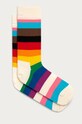 Happy Socks - Skarpetki Happy Socks Pride skarpetki długie multicolor PRS01.0200