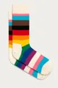 többszínű Happy Socks - Zokni Happy Socks Pride Női