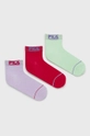 multicolor Fila Skarpetki (3-pack) Damski