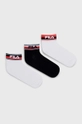 biały Fila Skarpetki (3-pack) Damski