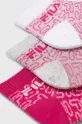 Ponožky Fila (3-pack) ružová