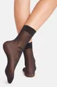 Wolford - Skarpetki Aurora Script 20 DEN czarny