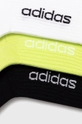 Шкарпетки adidas (3-pack) барвистий