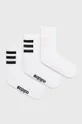biały adidas Skarpetki (3-pack) GN8889 Damski