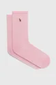 ružová Ponožky Polo Ralph Lauren Dámsky
