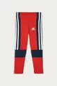 червоний adidas - Дитячі легінси 104-170 cm Для дівчаток