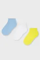 modrá Mayoral - Detské ponožky (3-pak) Dievčenský