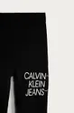 Calvin Klein Jeans - Detské legíny 104-176 cm čierna