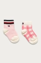 różowy Tommy Hilfiger - Skarpetki dziecięce (2-pack) Dziewczęcy