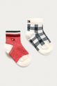 viacfarebná Tommy Hilfiger - Detské ponožky (2-pak) Dievčenský