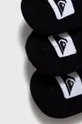 Quiksilver - Короткие носки (3-pack) чёрный