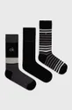 čierna Calvin Klein - Ponožky (3-pak) Pánsky
