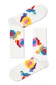 biały Happy Socks - Skarpety Fortune Teller Męski