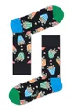 čierna Happy Socks - Ponožky Popcorn Pánsky