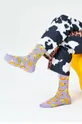 Happy Socks - Skarpety Banana fioletowy