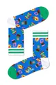 modrá Happy Socks - Ponožky Matches 3/4 Crew Pánsky