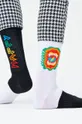Happy Socks - Ponožky Mix Match 3/4 Crew čierna