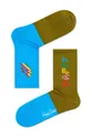 zelená Happy Socks - Ponožky Mix Match 3/4 Crew Pánsky