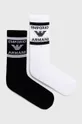 biela Ponožky Emporio Armani (2-pack) Pánsky