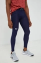 Under Armour legginsy treningowe granatowy