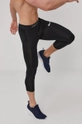 czarny Nike Legginsy Męski