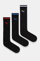 Puma șosete (3-pack) sosete lungi negru 907941
