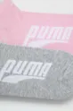 Puma calzini pacco da 2 rosa