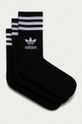 černá adidas Originals - Ponožky (3-pack) GD3576 Unisex