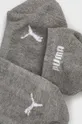 Ponožky Puma 907942 (3-pak) sivá