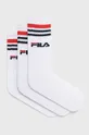 biały Fila Skarpetki (3-pack) Unisex