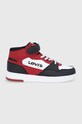 Levi's Buty dziecięce imitacja skóry licowej czerwony VIRV0013TBLOCK