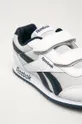 biela Reebok Classic - Detské topánky Royal FZ2028