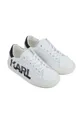 Karl Lagerfeld - Detské topánky biela