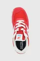 červená Detské topánky New Balance GC574HA2