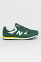 zelená Detské topánky New Balance YC393BGR Chlapčenský