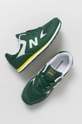 zelená Detské topánky New Balance YC393BGR