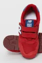 czerwony New Balance Buty dziecięce YV373SRW