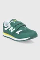 Detské topánky New Balance YV393BGR zelená