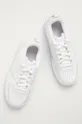 biela Nike Kids - Detské kožené topánky Court Borough Low
