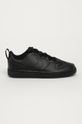 čierna Nike Kids - Detské kožené topánky Court Borough Low Chlapčenský
