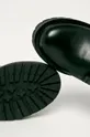čierna Twinset - Kožené členkové topánky
