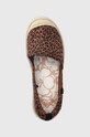Roxy - Espadryle brązowy ARJS600488