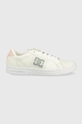 beige DC sneakers in pelle Donna