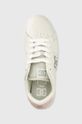DC sneakersy skórzane beżowy ADJS100138